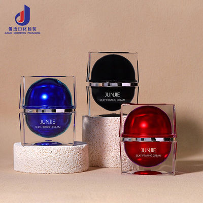 Professional Acrylic Cosmetic Storage Jar Multi Beauty Jar Untuk Screen Printing Skin Care